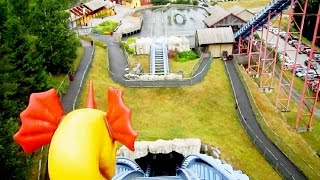 SuperSplash front seat onride HD POV TusenFryd [upl. by Coppinger299]