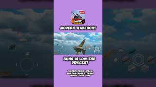 Modern Warfront In Low End Phones modernwarships mwt modernwarfront panzer [upl. by Polard]