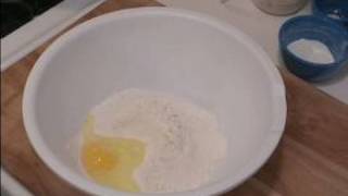 White amp Brown Irish Soda Bread Recipe  Mixing Flour amp Wet Ingredients for Irish Soda Bread [upl. by Tnilc]