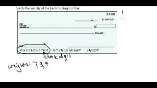 How to Check US Bank Routing Number is Valid or Not [upl. by Adnuahsal]