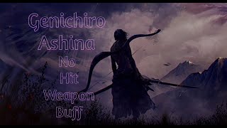 Genichiro Ashina No Hit No Weapon No Buff NG  Sekiro [upl. by Finah986]