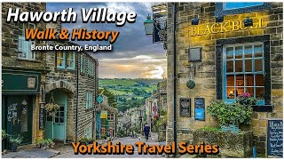 Exploring Haworth Yorkshire  A Beautiful Village In England [upl. by Elohcim722]