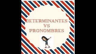 LOS PRONOMBRES  y repaso de determinantes [upl. by Quenna]