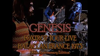 Genesis Live Bataclan France 1973  50th Anniversary Edition 4K [upl. by Lezah]