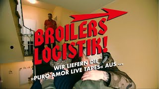 Lieferservice  Die Broilers liefern ihr neues LiveAlbum »Puro Amor Live Tapes« aus [upl. by Harmonie]