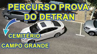 Prova de carro Detran SP  Cemitério Campo Grande  Prova Prática [upl. by Elleiad]