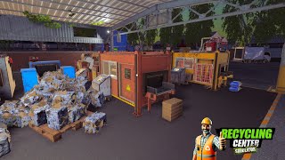 First Tier 2 Machines Make Money  Recycling Center Simulator [upl. by Adekan]