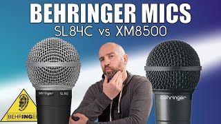 Behringer XM8500 vs Behringer SL 84C vs Rode Procaster 🤯 [upl. by Emily]