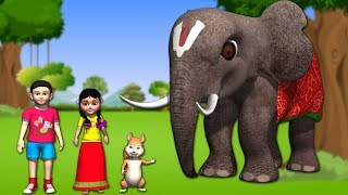 Hathi Raja Kahan Chale Hindi Rhymes for Children [upl. by Adnac]