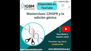 CRISPR y la edición génica [upl. by Dehlia]