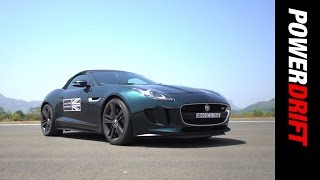 Jaguar FType Experiential Drive  PowerDrift [upl. by Navannod418]