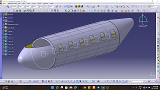 Fuselage of an Aircraft  Part 2  Semi Monocoque Structure [upl. by Barhos]