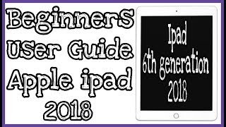 Apple ipad 6th generation user guide for beginners hindi  how to use iPad in hindi [upl. by Ynatsed]