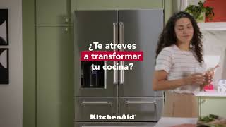 Transforma tu cocina con el Refrigerador French Door de KitchenAid [upl. by Obla]