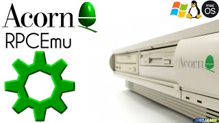 PreConfigured AcornRisc OS with RPCEmu Emulation acorn riscos emulator [upl. by Latini]