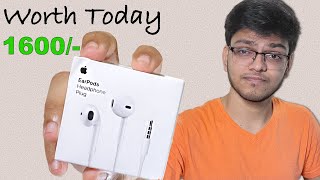 Apple Wired Earphones  Review  After 3 Months [upl. by Priest]