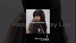 Happy birthday Lisa 🫀 [upl. by Melisandra]