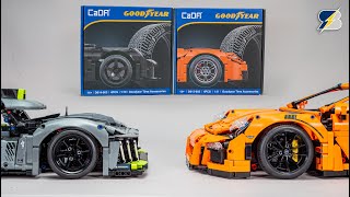 Licensed Goodyear tires in 18 and 110 scale by CaDA  detailed review [upl. by Loni296]