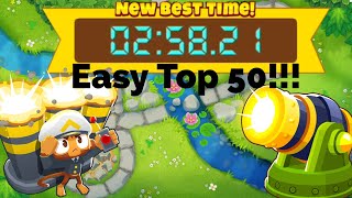 Btd6 Race “Speaking In Fives” in 25821 Top 50 Guide [upl. by Mila]