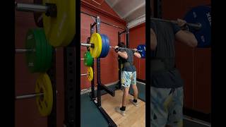 Took a few weeks😬but finally hit 295lb😎 squat shorts [upl. by Ennaus]