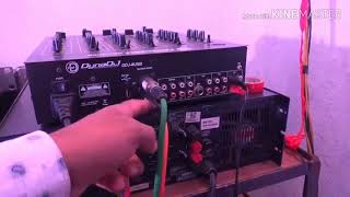 2 bass 4 top connection amp test Using crossover amp without crossover connection [upl. by Fougere472]