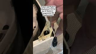 Fisher and Paykel Washsmart Going Out Of Balance  Suspension Kit Replacement fyp howto fix [upl. by Annirak286]