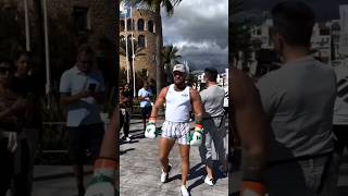 Conor McGregor films himself training in Puerto Banus conor mcgregor ufc conormcgregor mma [upl. by Kaila808]