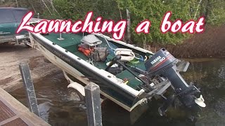 How To Launch Your Boat By Yourself Or With Help [upl. by Lisette741]