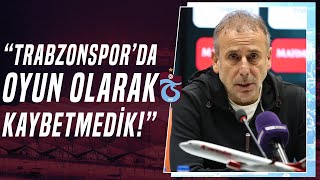 Abdullah Avcı quotOyunun Bütününde Hak Etmedikquot  Alanyaspor 31 Trabzonspor [upl. by Galatea829]