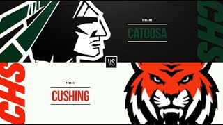 Southern Football Friday Night  Cushing Tigers  Catoosa Indians [upl. by Einre418]