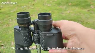 RZB09 30x260x160 Long Range zoom Binoculars [upl. by Wade]