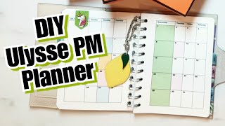 DIY How To Hermes Agenda Planner Notebook ft Hermes Ulysse Neo PM  Cheap Alterative Refills Option [upl. by Zinnes]