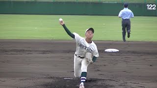 【期待の2年生右腕】甲子園でも力投した報徳学園・間木 歩天王寺川2023秋季兵庫県大会3回戦の投球 [upl. by Stromberg]