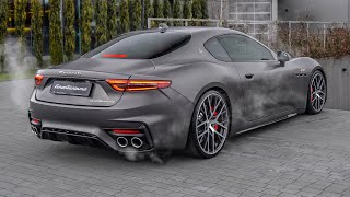 2023 Maserati GranTurismo  SOUND DRIVING amp START UP [upl. by Quick]