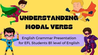 Lets Learn Modal Verbs in English With Examples  What Are Modal verbs  English Grammar Lesson [upl. by Oinotnanauj]