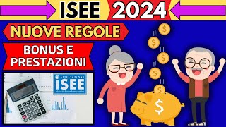 ✅ISEE 2024👉NUOVE REGOLE BONUS E PRESTAZIONI❗️ [upl. by Attehcnoc]