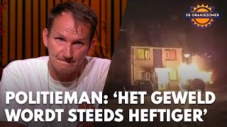 Politieman Diederik de Geus openhartig Het geweld wordt steeds heftiger  DE ORANJEZOMER [upl. by Aremmat]