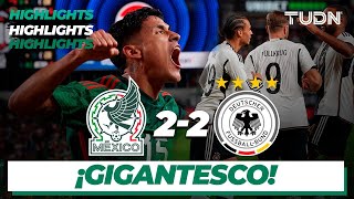 México 22 Alemania  HIGHLIGHTS  Amistoso Internacional  TUDN [upl. by Gavan624]