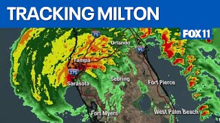 Hurricane Milton pummels both coasts of Florida [upl. by Aniahs145]