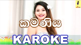 Kamaneeya  Ruwan Hettiarachchi Karaoke Without Voice [upl. by Auria]