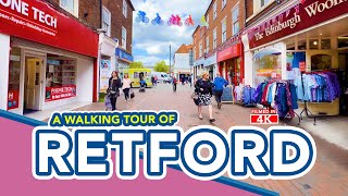 RETFORD  Walking tour of Retford Nottinghamshire England [upl. by Aihselef]