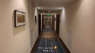 Arrival Vlog on Beautiful Sea View Room at Salini Resort Malta [upl. by Drogin396]