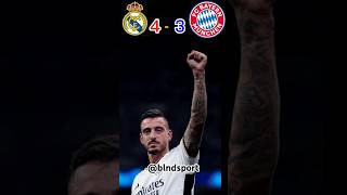 Real madrid vs Bayern munich UEFA Champions League 20232024 Semi final 2nd legfootball [upl. by Darbee]