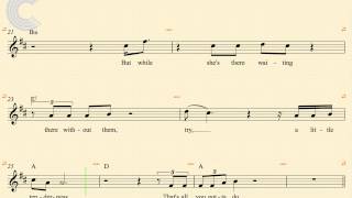 Trumpet  Try a Little Tenderness  Otis Redding  Sheet Music Chords amp Vocals [upl. by Bell]