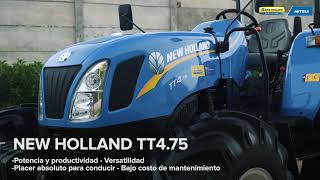 Tractor New Holland TT475  New Holland Mitsui [upl. by Reggi]