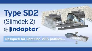 Lindapters Slimdek 2 decking fixing [upl. by Enninaej]