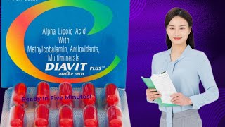 Diavit Plus Capsule uses in Hindi [upl. by Allana]