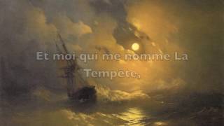 Les Adieux de la Tempête Paroles  Promotion Jean Vallée [upl. by Iret912]