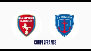 Saumur OFC  US Concarneau Coupe de France 202425 16112024 [upl. by Norman197]