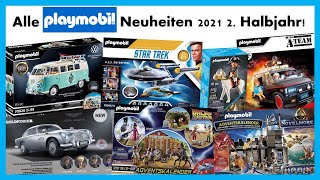 ALLE PlaymobilNEUHEITEN 2021 2 Halbjahr  Playmo News 3  ESPLAYGO [upl. by Ajiat]